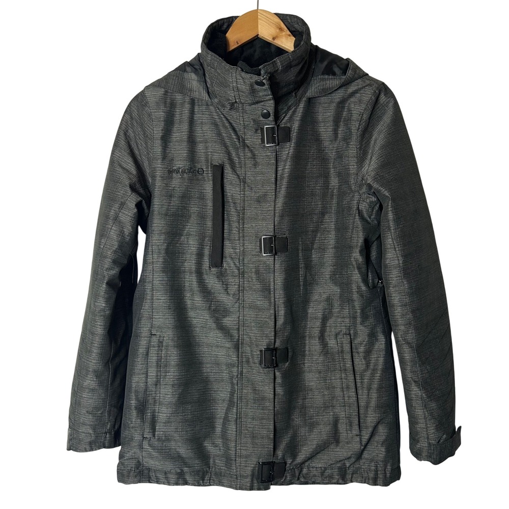 Planet Earth Jacket‎ Size S Ski Snowboard Hooded Gray Waterproof